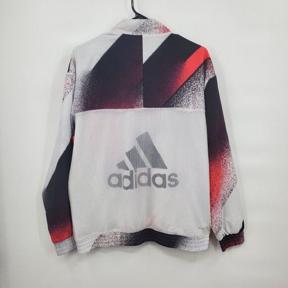 Adidas Unleash Confidence Woven Track Jacket Top Women Size Medium Long Sleeve - Picture 9 of 13